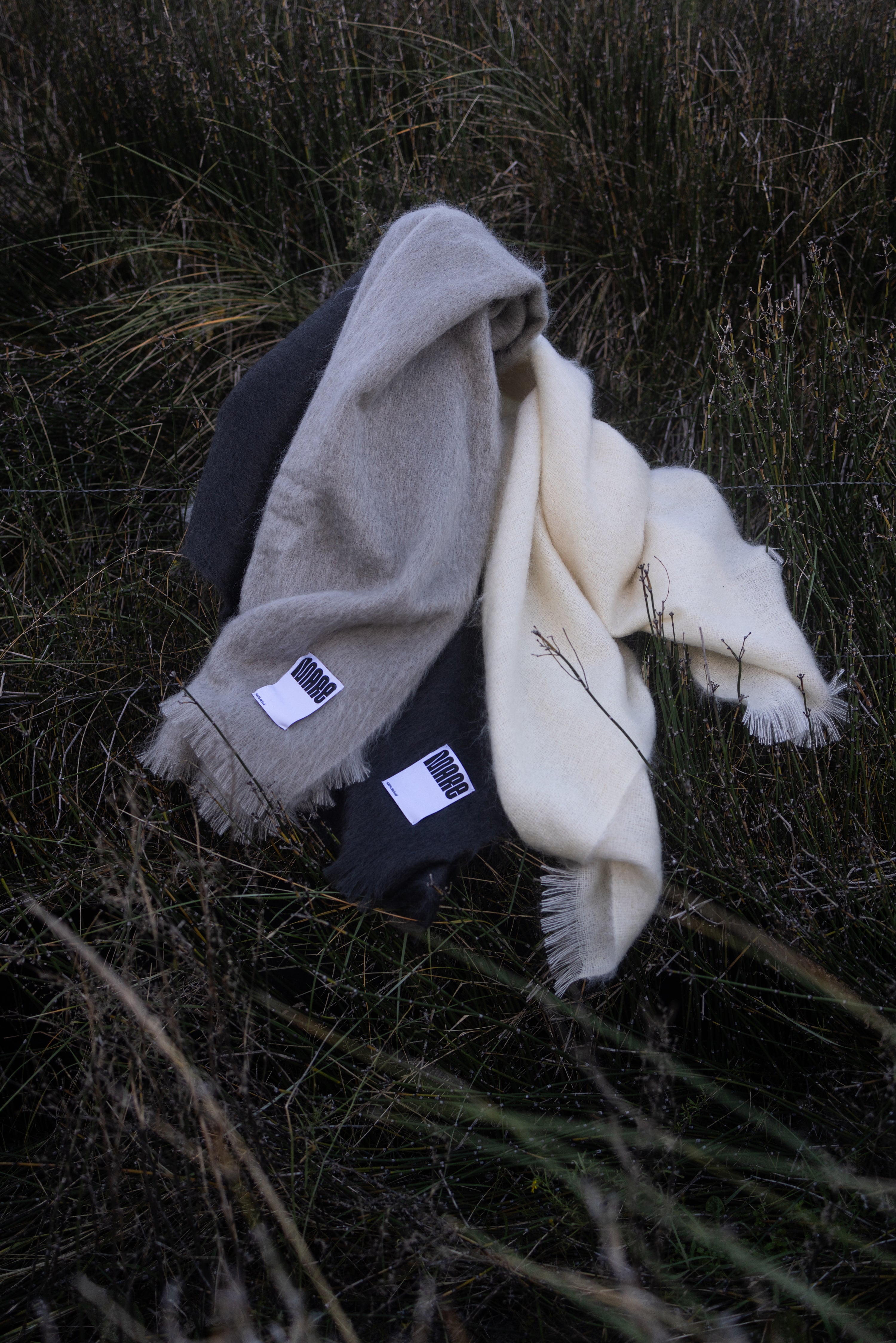 Mohair Throw Sand